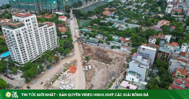 Lộ diện hình hài đường 90m giữa lòng Hồ Tây