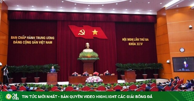 Toàn cảnh Khai mạc Hội nghị lần thứ ba Ban Chấp hành Trung ương Đảng khoá XIV