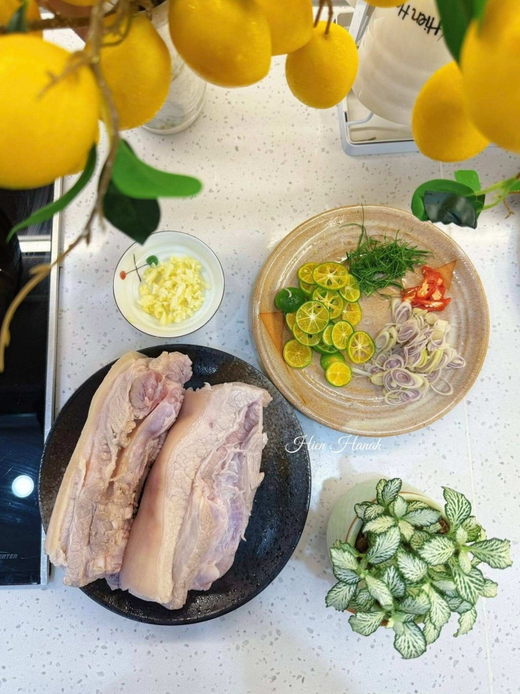 Nguyên liệu và sơ chế đơn giản