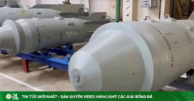 Nga hồi sinh bom FAB-3000 thời Liên Xô thành vũ khí đáng gờm tấn công Ukraine