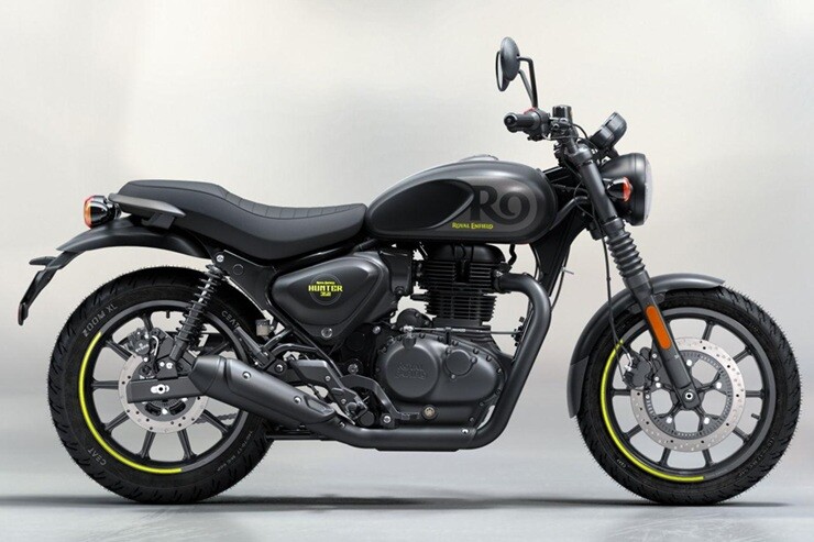 Royal Enfield Hunter 350 2026 ra mắt với màu sơn "độc nhất vô nhị" - 4