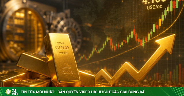 Giá vàng thế giới tăng vọt sáng 22/7
