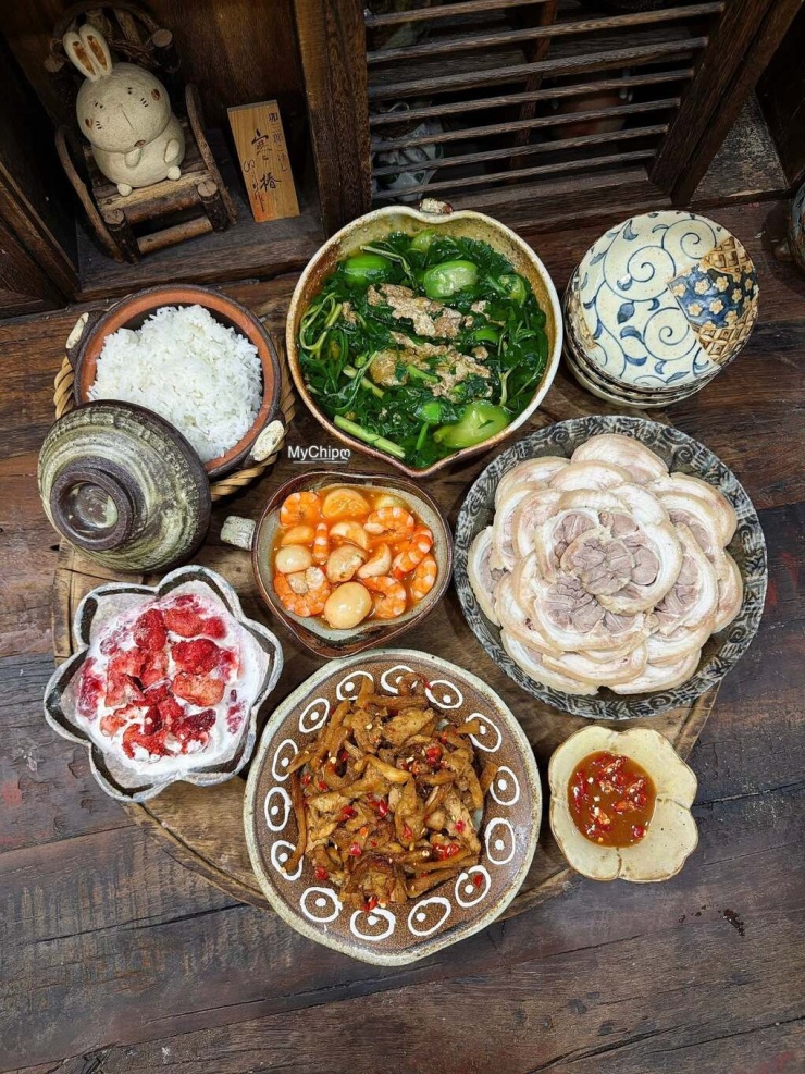 Mâm cơm được khen như nhà hàng của mẹ đảm Hải Phòng - 6