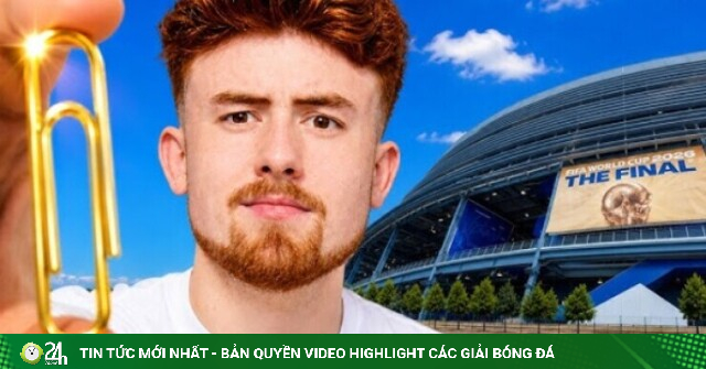 Chuyện lạ World Cup 2026: YouTuber thử thách đổi chiếc kẹp giấy thành vé xem trận chung kết