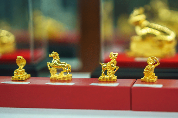 Giá vàng thế giới tăng mạnh. Ảnh: Minh Hiền