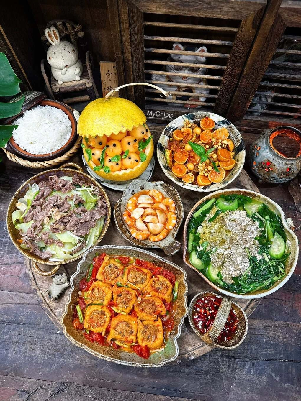 Mâm cơm được khen như nhà hàng của mẹ đảm Hải Phòng - 13