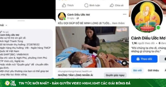 Chiêu lừa từ thiện tinh vi qua Fanpage 'Cánh Diều Ước Mơ'