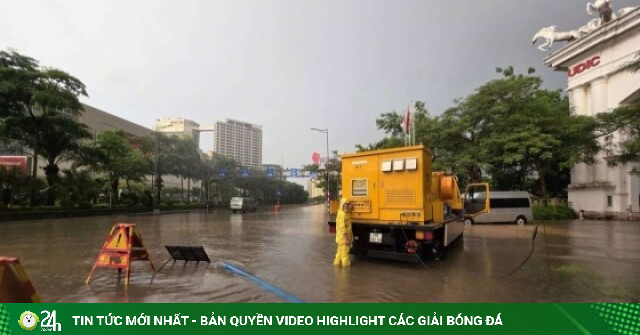 Hà Nội lý giải nguyên nhân ngập cục bộ trên đường Võ Chí Công sau trận mưa lớn