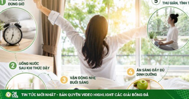 5 thói quen buổi sáng cực kỳ đơn giản để sống thọ, đặc biệt là việc số 1