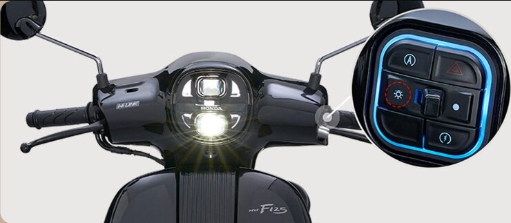 Honda F125 trình làng, xe tay ga cổ điển giá gần 39 triệu đồng - 4