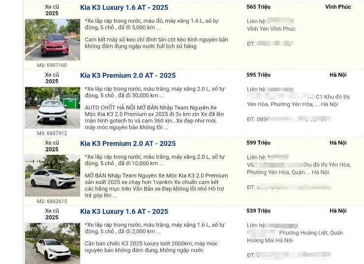 KIA K3 lướt giá rẻ có đáng mua?