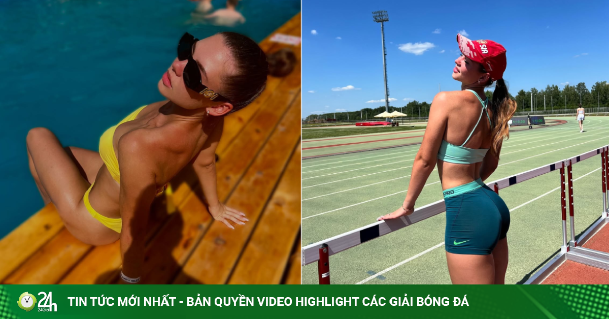 Nữ kiện tướng điền kinh Nga và bí quyết có "vòng 3" săn chắc vạn người mê
