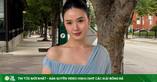 Midu diện đầm dạ hội bình dân đi tiệc
