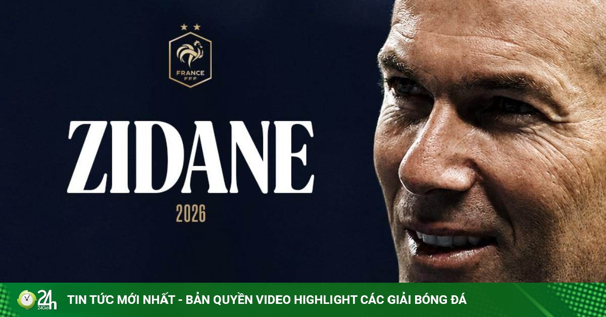Zidane chính thức dẫn dắt ĐT Pháp, mơ cùng Mbappe chinh phục đỉnh cao
