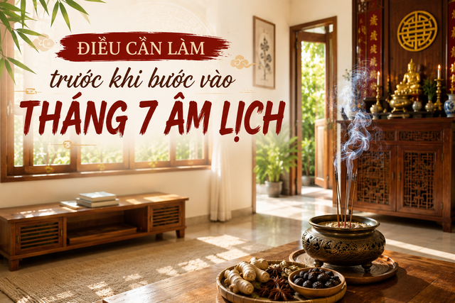 Điều cần làm trước tháng 7 âm lịch để gia đình an yên , may mắn năm 2026