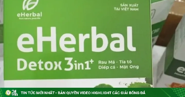 Tiêu hủy gần 76.000 hộp bột rau vi phạm, nhãn hiệu eHerbal nổi tiếng