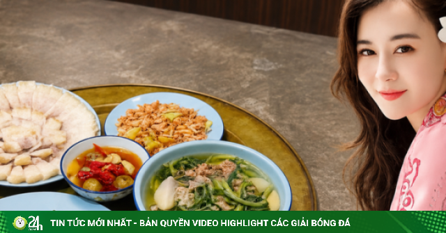 Mâm cơm mùa hè của Phương Oanh khiến chị em xôn xao