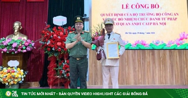 Công an Hà Nội có tân Phó Thủ trưởng Cơ quan An ninh điều tra