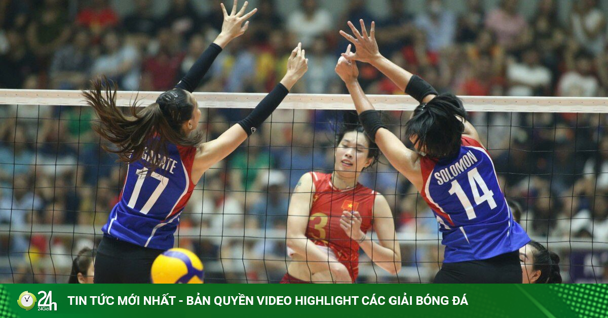 Kết quả bóng chuyền nữ Việt Nam - Philippines: Thanh Thúy - Bích Thủy tỏa sáng, 4 set đỉnh cao (SEA V.Cup)