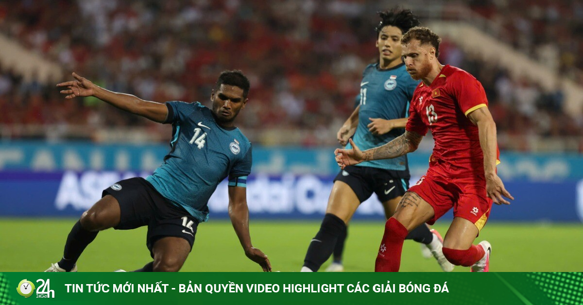 Nóng bảng xếp hạng AFF Cup: Singapore chiếm ngôi đầu, ĐT Việt Nam đứng thứ mấy?