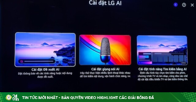 AI hiệu chỉnh hình ảnh và âm thanh TV giúp xem phim, nghe nhạc cực nhàn