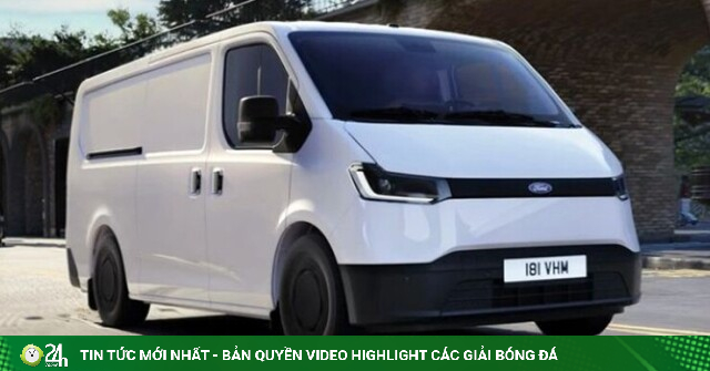 Ford Transit EV lộ diện hình ảnh đầu tiên