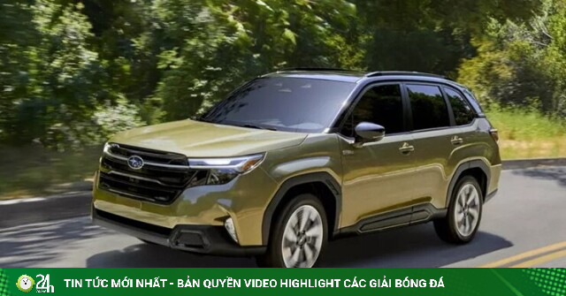 Subaru Forester hybrid sắp cập bến thị trường Việt Nam, trang bị AWD tiêu chuẩn