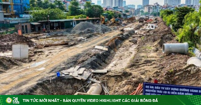 Cận cảnh công trường Vành đai 2,5 hơn 2.400 tỷ đồng sau khi gỡ vướng mặt bằng
