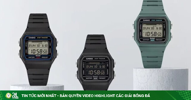 Casio nâng cấp mẫu đồng hồ huyền thoại với Bluetooth và theo dõi sức khỏe