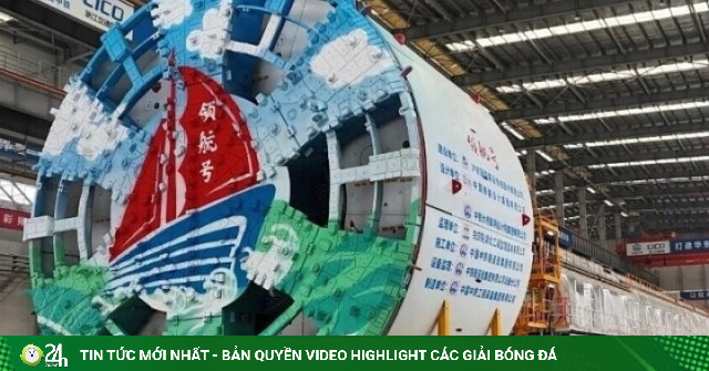 'Thần khí' giúp Trung Quốc đào hầm dưới lòng sông Trường Giang