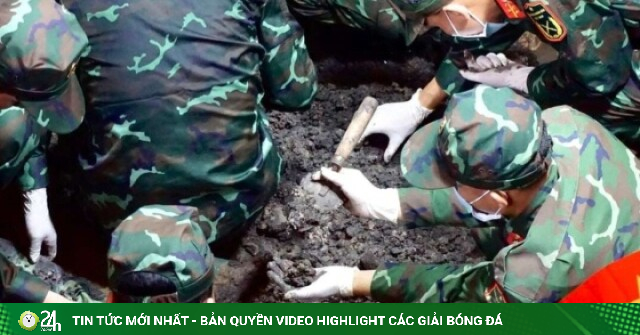 Tìm được thêm 14 hài cốt liệt sĩ tại Công viên Lê Thị Riêng
