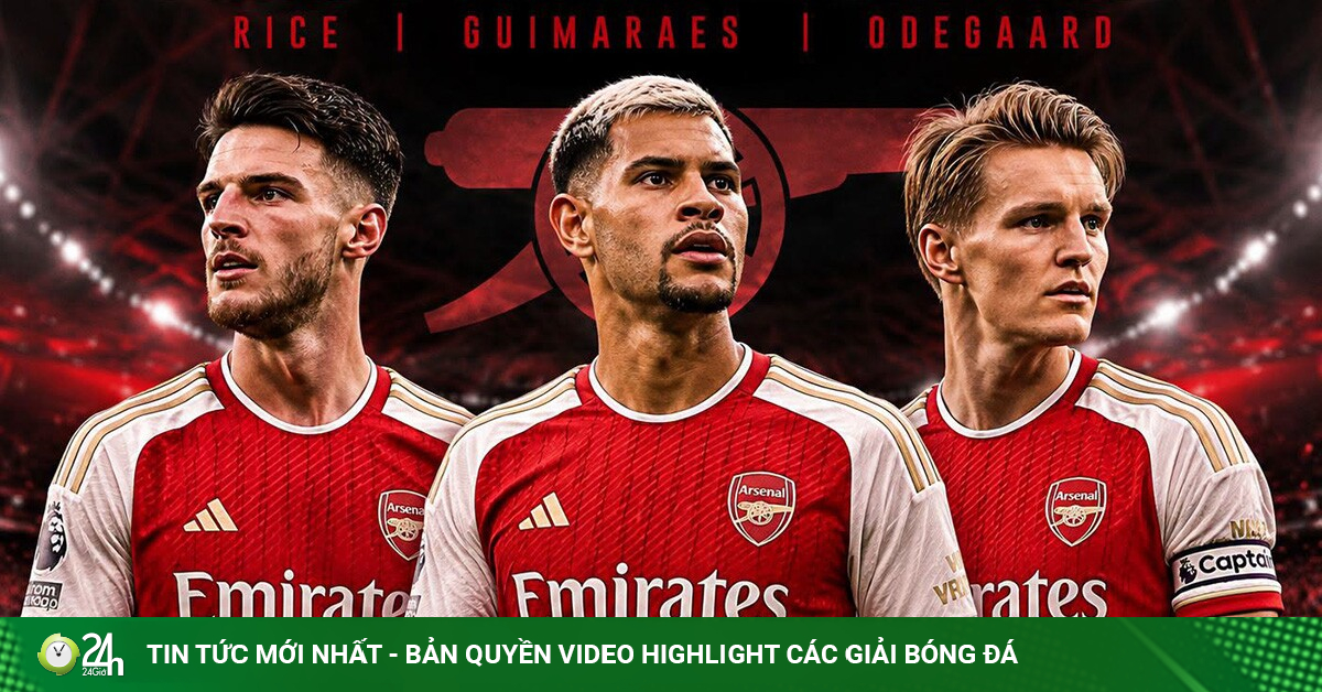 Arsenal đón Guimaraes 75 triệu bảng: Công thủ toàn diện, đối tác lý tưởng cho Rice