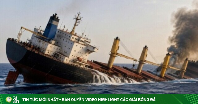 Tàu hàng Ấn Độ bị chìm tại Biển Đỏ
