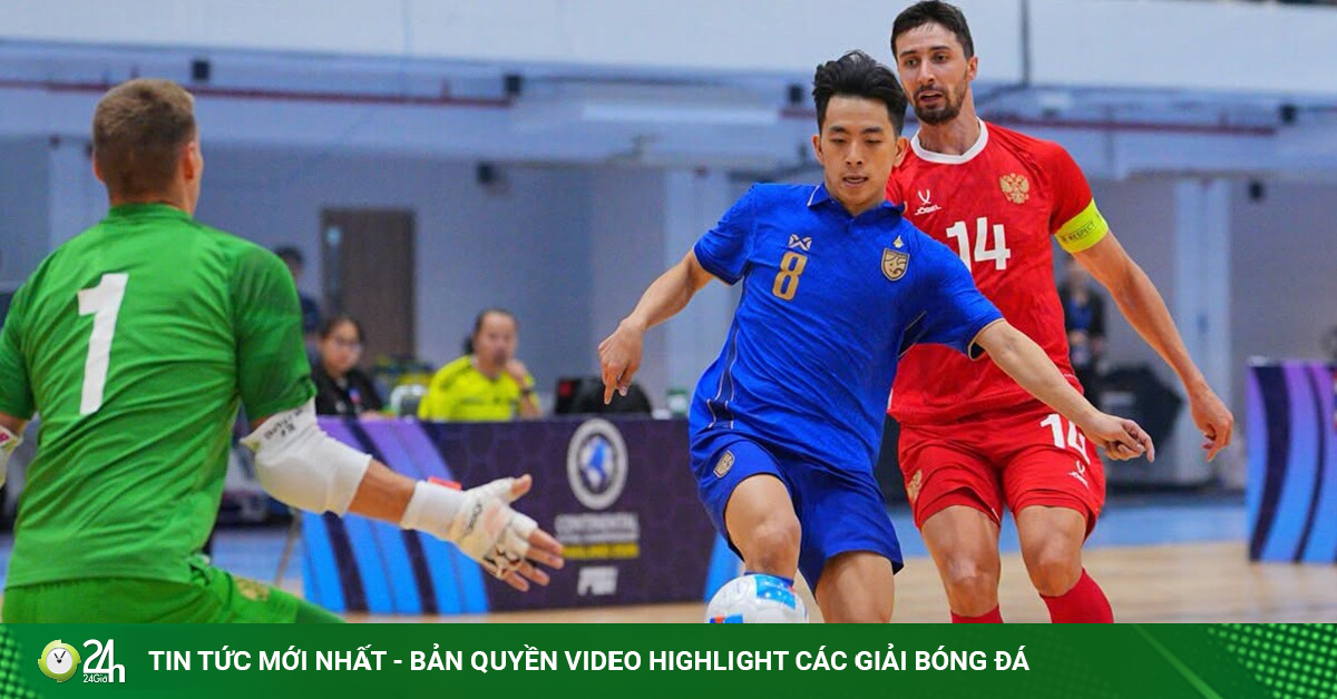 Video bóng đá futsal Thái Lan - Nga: Tan nát 1-7, Việt Nam đoạt ngôi á quân