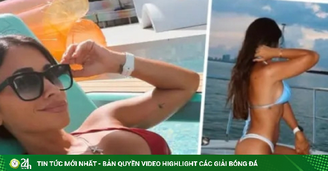 Vợ người mẫu của Messi đăng ảnh mặc bikini và phản ứng của bạn gái Ronaldo