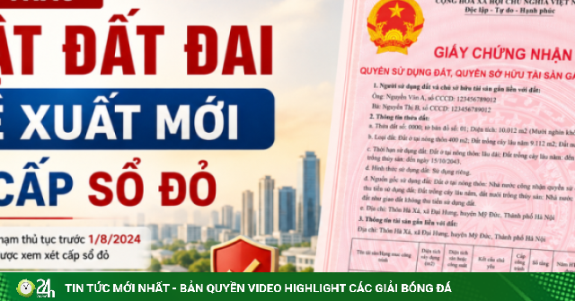 Những đề xuất mới đáng chú ý về việc cấp sổ đỏ