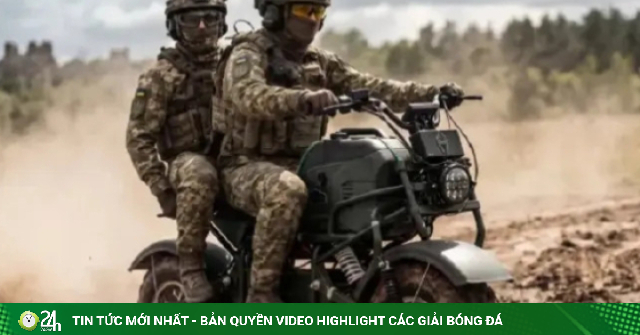 Ukraine đưa vào chiến trường xe máy điện chống mìn, kiêm trạm phát điện di động