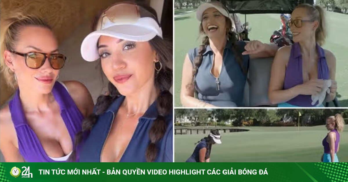 2 kiều nữ golf so kè "vòng 1", cùng than khổ dù sở hữu điều triệu người ao ước
