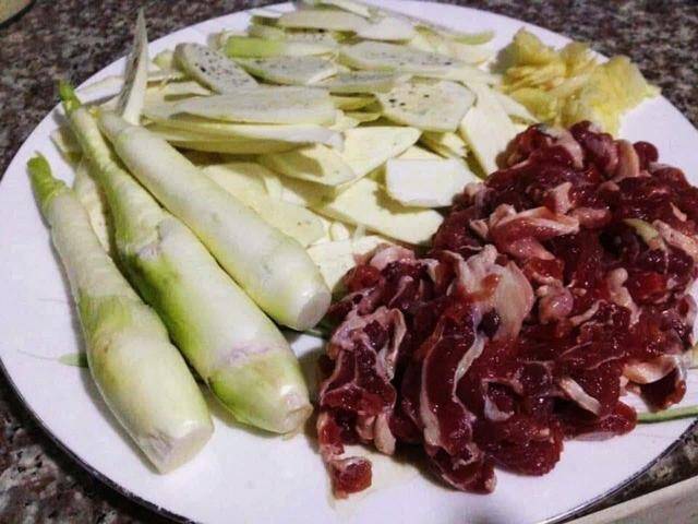 Loại củ chỉ xuất hiện vài tuần trong năm, đem xào cùng thịt bò giòn ngọt, cả nhà ăn hết nồi cơm - 4
