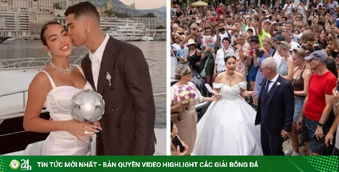 Hàng nghìn fan đến... nhầm đám cưới của Ronaldo, CR7 phản ứng hài hước