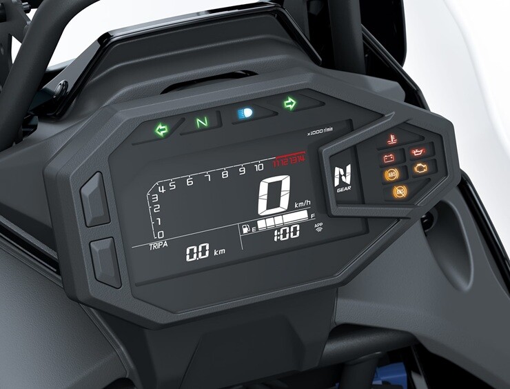 Kawasaki KLE 500 2026 trình làng, dành cho dân mê phượt, giá hợp lý - 4
