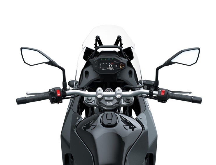 Kawasaki KLE 500 2026 trình làng, dành cho dân mê phượt, giá hợp lý - 5
