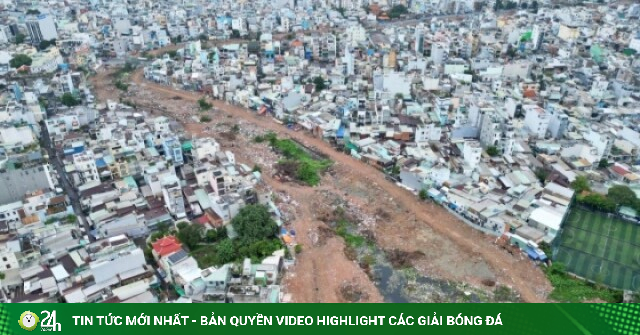 Hiện trạng rạch ô nhiễm bậc nhất TP.HCM sau đợt bàn giao mặt bằng thần tốc