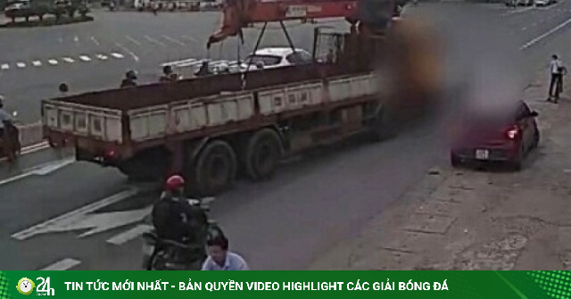 Xe tải tông 4 xe máy đang dừng chờ đèn đỏ ở Hà Tĩnh