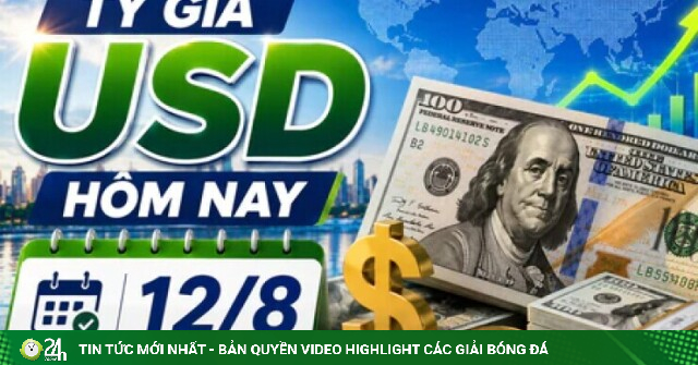 Tỷ giá USD hôm nay 12/8: Đồng Đô la Mỹ khối ngân hàng thương mại tiếp tục giảm