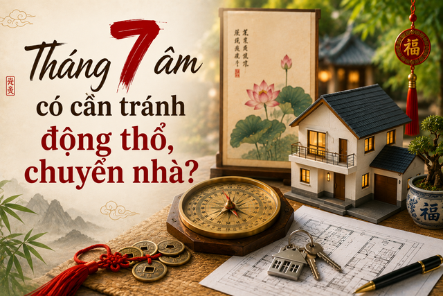 Tháng 7 âm có cần tránh động thổ, chuyển nhà và lưu ý từ chuyên gia phong thủy - 1