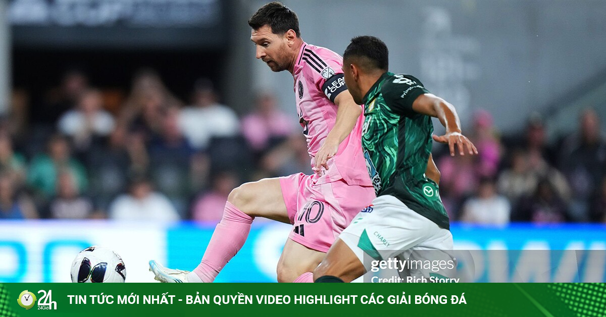 Video bóng đá Inter Miami - Club Leon: Messi tái xuất, rượt đuổi kịch tính (Leagues Cup)
