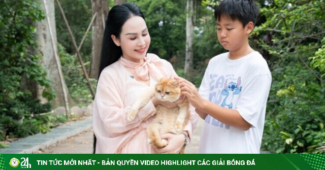 Khánh Ly nuôi hàng trăm chú mèo Anh lông ngắn trong nhà vườn 25.000 m2