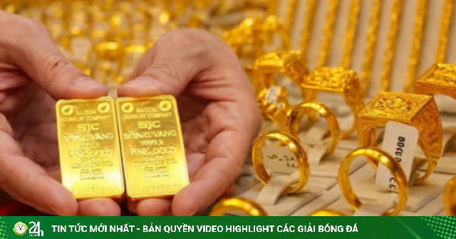 Giá vàng hôm nay 15/8: Thế giới tăng, trong nước giảm một triệu đồng mỗi lượng