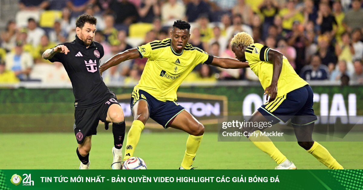 Video bóng đá Nashville – Inter Miami: Hàng thủ thảm họa, Messi hỏng phạt đền (MLS)